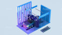 create 3d animation on cinema 4d with redshift or octane