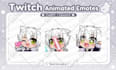 create anime chibi animated emotes for twitch