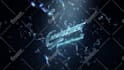 create water splash ocean wave intro logo for your business