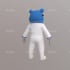 make a 3d character for a game or 3d printing