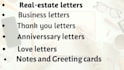 provide handwritten letters to your home