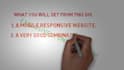 design and host a responsive website