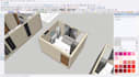 design closets, kitchens and TV units in 2d and 3d