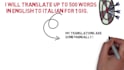 translate english to italian