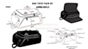 design tech pack duffle bag, handbag, bag design, backpack, bag tech pack