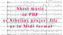 make music transcriptions for any instrumentation