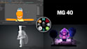 3d modeling, rigging and animations