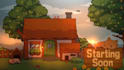 animated pixel art background looped