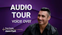 record a virtual audio tour narration voice over