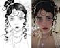 create a stylized semirealistic portrait for you