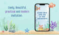 animated digital invitation mp4 bottom of the sea