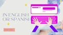 transcribe your documents  in english or spanish