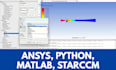 do ansys python matlab and starccm projects