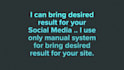 be your social media manager, social media marketing