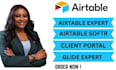 do airtable airtable softr, airtable database, softr client portal glide expert