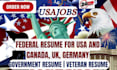 write federal, usajobs, ksa response for veteran, military, government resume