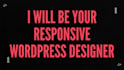 design responsive wordpress website within 24 hours
