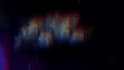 neon intro text on or logo animation