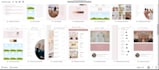 provide 120 wedding planner templates