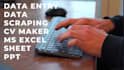 do fastest data entry in one day and internet research