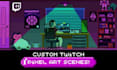 create stunning pixel art scenes for your twitch stream