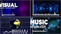 provide the coolest music promo, audio spectrum, audio visualizer, audio react