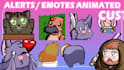 create your emotes animated, alerts for twitch