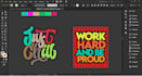 do any graphic design, and redesign vector