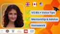 be your personal voice over coach mentor