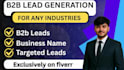 targeted b2b lead generation and verified business email lists