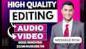 be your podcast video and audio editor