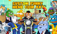 draw funny meme coin art for you
