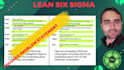 do lean six sigma projects, loss tree analysis, rca and coaching