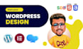 create professional wordpress website design