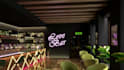3d render the interior of your bar, cafe, restaurant, or coffee shop