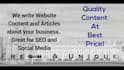 write fresh, unique blog, article for your business service