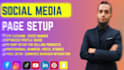 create and optimize facebook, instagram, tiktok and more business pages