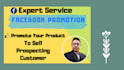 promote facebook service for any company