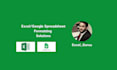 data formatting and cleaning, excel data cleaning
