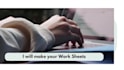 paper typing, article, mathematical equations and make worksheets