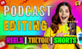 edit podcast into short video clips and repurpose content