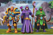 create premium 3d game characters and art