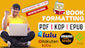 book formatting, typesetting,layout design,ebook formatting