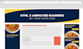 design animated HTML5 banners in 1 day