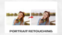do professional photoshop portrait retouching