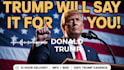do  voiceover of donald trump with full impression