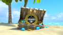 brand this treasure island beach intro video with your logo image