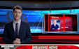 create a breaking news video with ai spokesperson