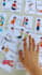 draw printable illustrations for educational flashcards
