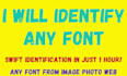 identify fonts rapidly, delivering perfection in no time